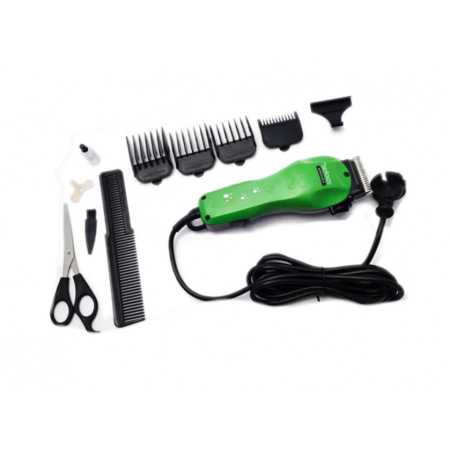 Set De Tuns Animale Cu Putere 10w, Frecventa 50 Hz, 10 Accesorii Incluse, Silentioasa, Carlig Agatare, Lame Rezistente, Verde