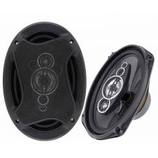 Set Difuzoare Auto Pcinener, Putere Maxima, 800 W, Impedanta 4 Ohm, Sensibilitate 90 Db, 4 Cai, Forma Ovala, Design Modern, Negru