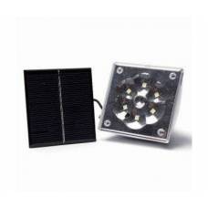 Set Lampa Solara Cu Panou De Reincarcare Inclus, Telecomanda Inclusa, 6 Led-uri, 3 Nivele De Ajustare, Design Compact, Culoare Alb