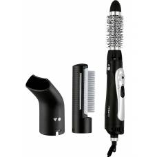 Set Ondulator Profesional Cu 3 Capete, 3 Trepte Viteza, 1000 W, Alimentare 220-240v 50/60hz, Design Ergonomic, Rotire 360 Grade, Negru