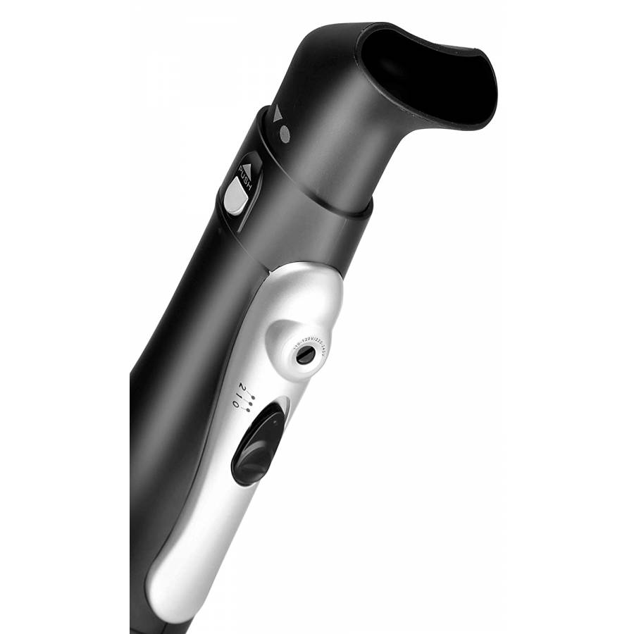 Set Ondulator Profesional Cu 3 Capete, 3 Trepte Viteza, 1000 W, Alimentare 220-240v 50/60hz, Design Ergonomic, Rotire 360 Grade, Negru