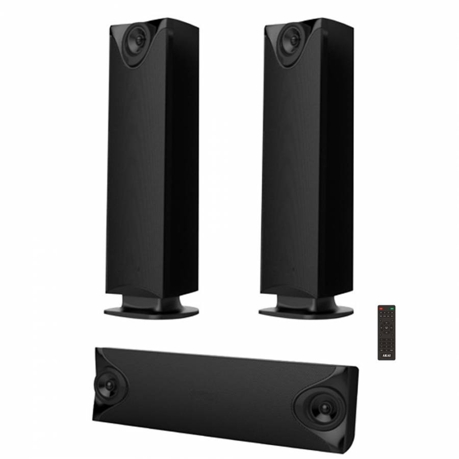 Sistem Boxe Audio 3.1 Akai Multimedia, Negru