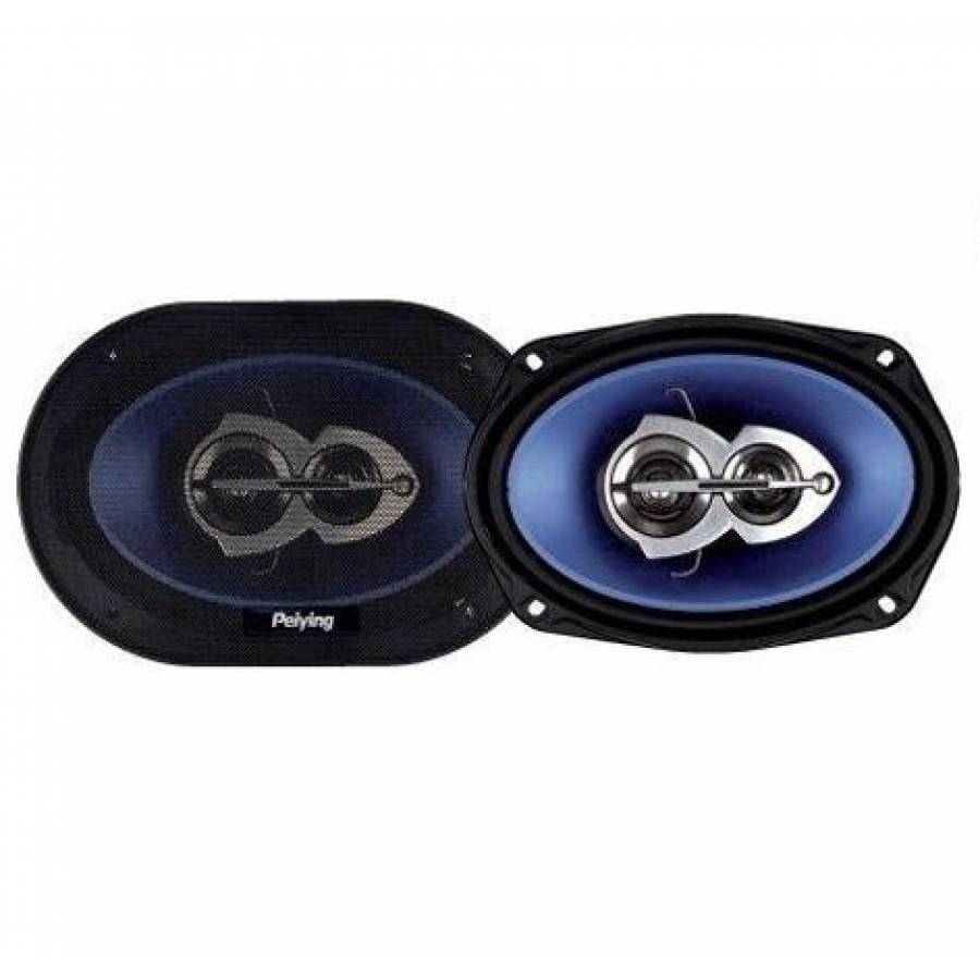 Sistem De 2 Boxe Auto Peiying , Putere De 150 W , Impedanta De 4 Ohmi , Eficacitate 90 Db , Numar Cai 4 , Negru