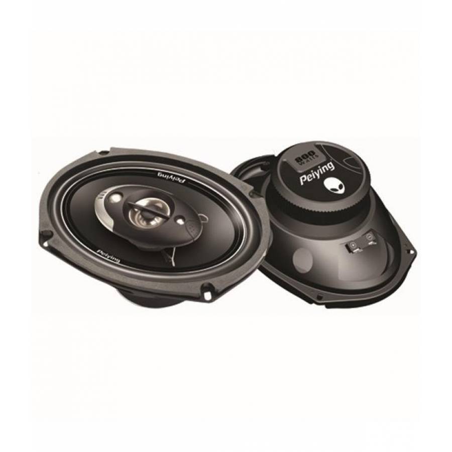 Sistem De 2 Boxe Auto Peiying , Putere De 150 W , Impedanta De 4 Ohmi , Eficacitate 90 Db , Numar Cai 4 , Negru