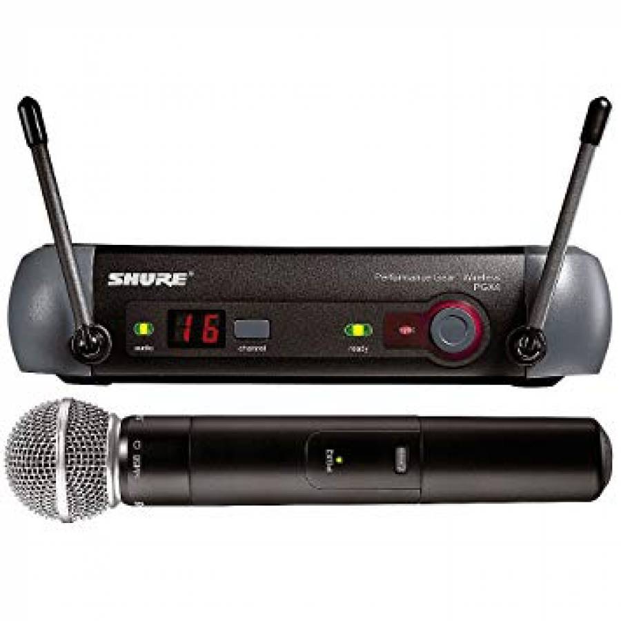 Sistem Wireless Cu Microfon Handheld, Selectare Automata A Frecventei, Configurare Automata A Transmitatorului, Carcasa Inclusa, Negru