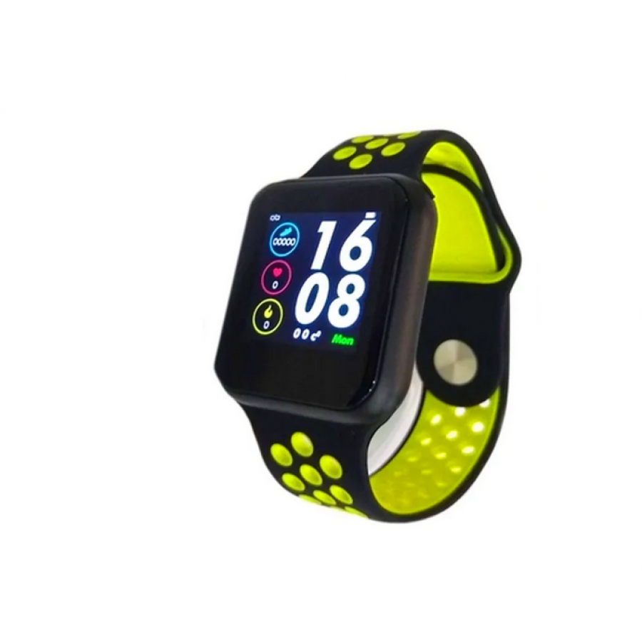 Smart Watch Klausstech, Conexiune Wireless, Functie Apelare, Ecran Ips, Afisare Ceas, Calcul Calorii, Mod Sport, Gasire Telefon, Negru