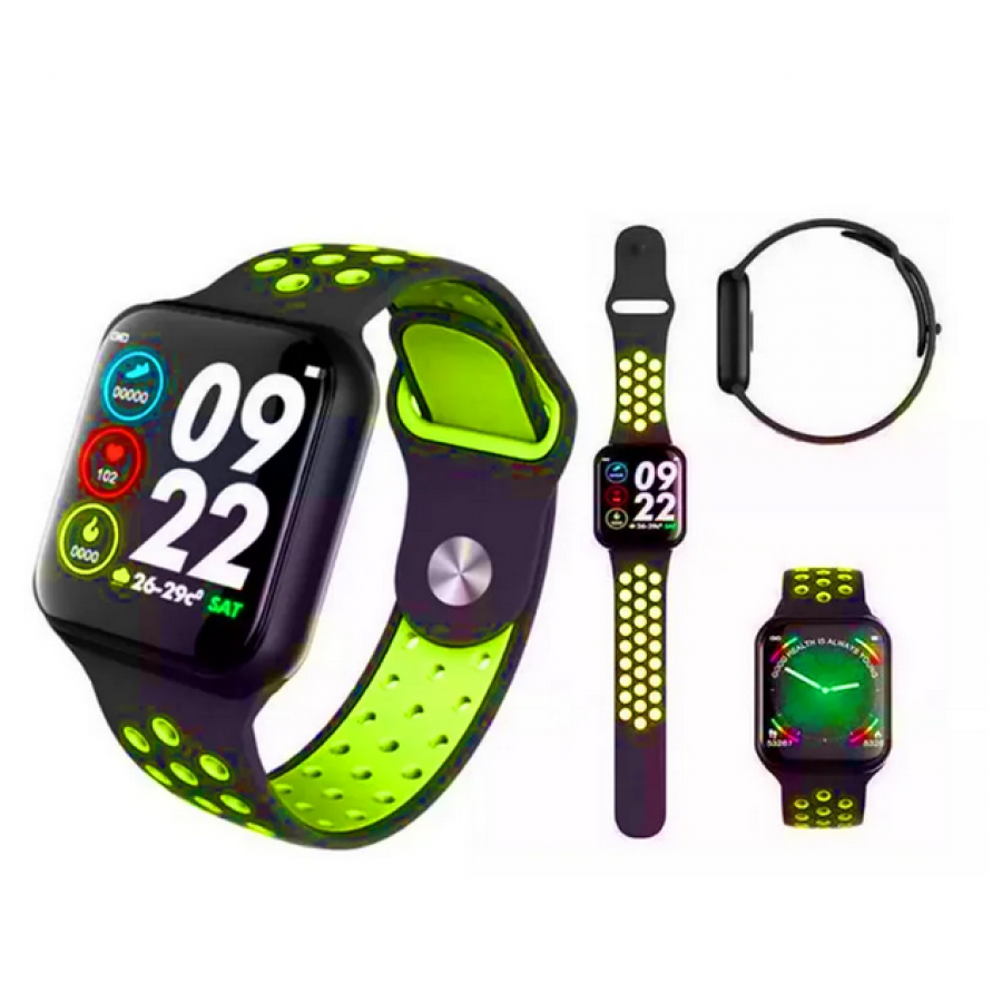 Smart Watch Klausstech, Conexiune Wireless, Functie Apelare, Ecran Ips, Afisare Ceas, Calcul Calorii, Mod Sport, Gasire Telefon, Negru