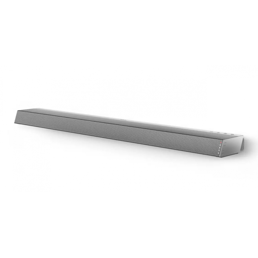 Soundbar Philips 2.1 Ch Subwoofer Integrat, 140 W, Hdmi Arc, Dolby Audio, Conexiune Bluetooth 4.2, Montare Pe Perete, Easylink, Argintiu