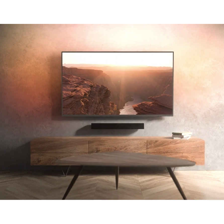 Soundbar Philips Cu Asistent Google Voice, Tip Canale 2.0, Conexiune Bluetooth 4.2, 15 W X 2 Plus Pr, Comutator Tactil, Eco Power Standby, Telecomanda