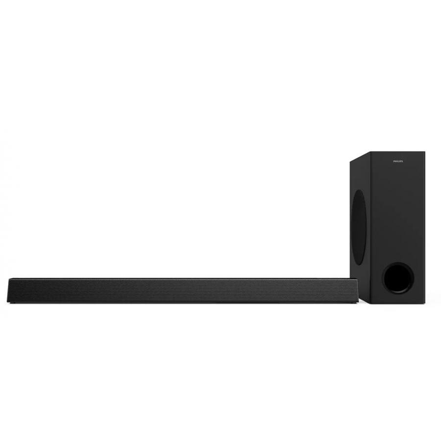 Soundbar Philips Cu Tehnologie Audio Dolby Digital, Putere 300 W, Subwoofer Wireless 3.1 Ch, 1 X Hdmi Arc, Subwoofer Wireless, Easylink, Telecomanda, Negru