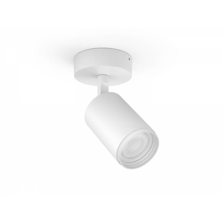 Spot Philips Led Gu10, Bluetooth/bridge, Contemporan, Material Metal, 350 Lm, Putere 5.7 W, Protectie Ip20, Design Modern, Culoare Negru