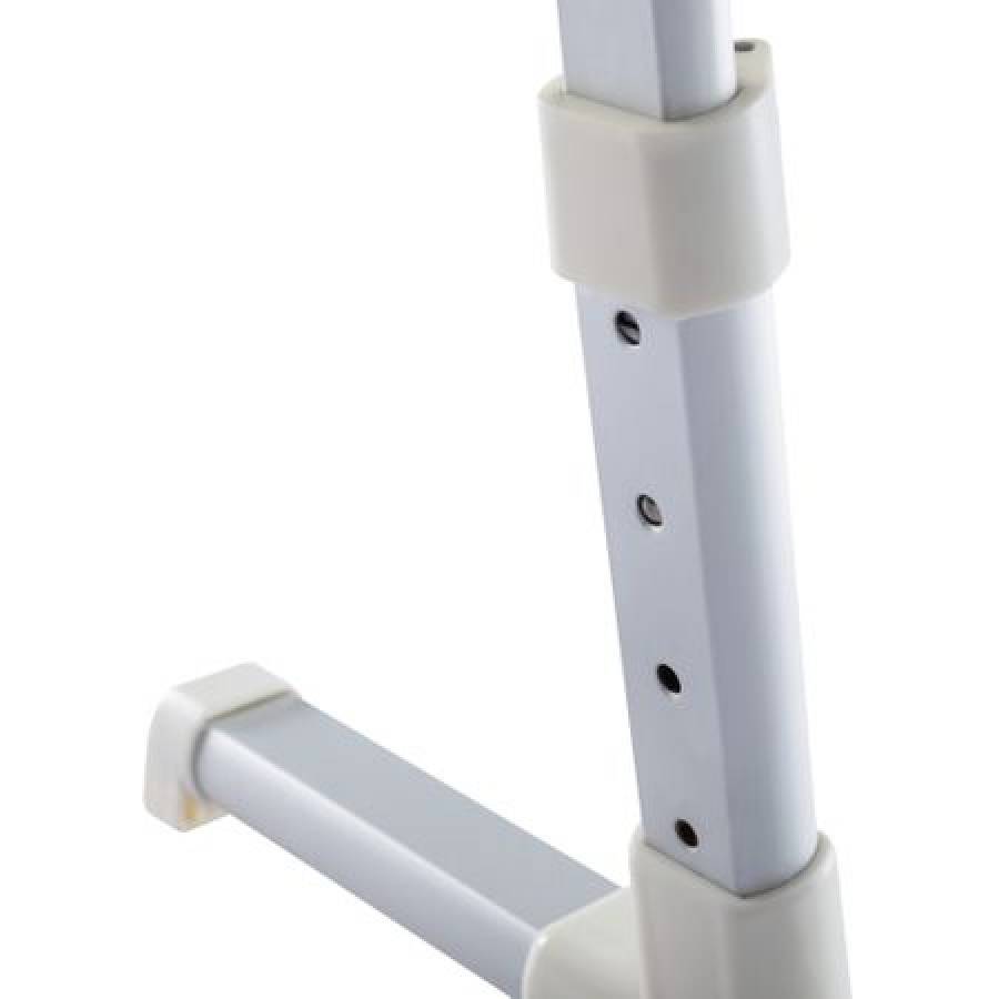 Stand Multifunctional Pentru Laptop/notebook Klausstech, Ventilator Inclus, Picioare Din Aluminiu, Inaltime Ajustabila, Picioare Antiderapante, Design Compact, Usor De Depozitat Si Instalat, Alb&argintiu