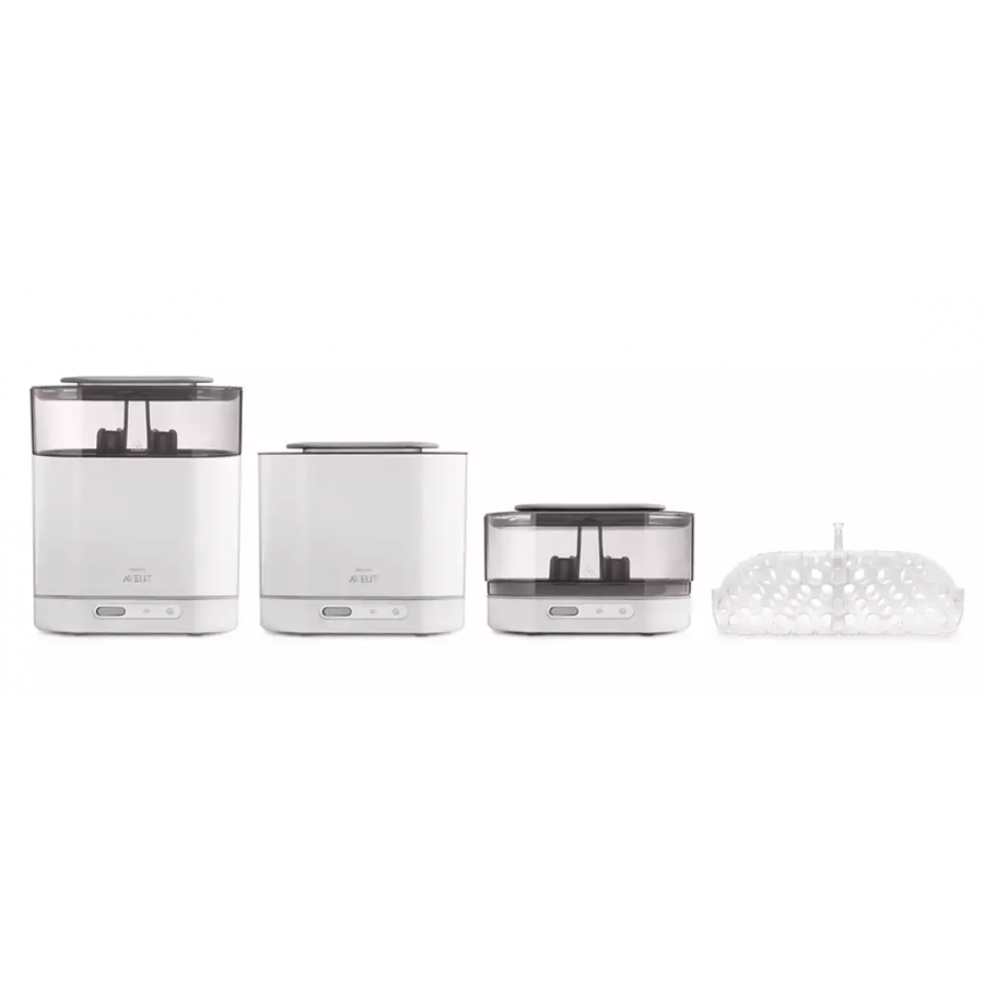 Sterilizator Philips 4 In 1 Electric Cu Abur, Tensiune 220-240 V 50-60 Hz, Etapa 0 - 6 Luni, 650 W, Material Polipropilena, Sterilizare In 6 Minute, Alb