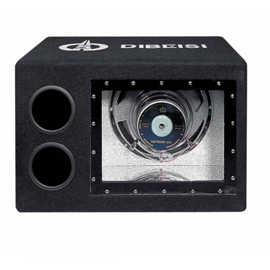 Subwoofer Auto Dibeisi , Pasiv Cu Amplificare Bass , 92 Db , 8 Ohmi , 12 Inch , 300w