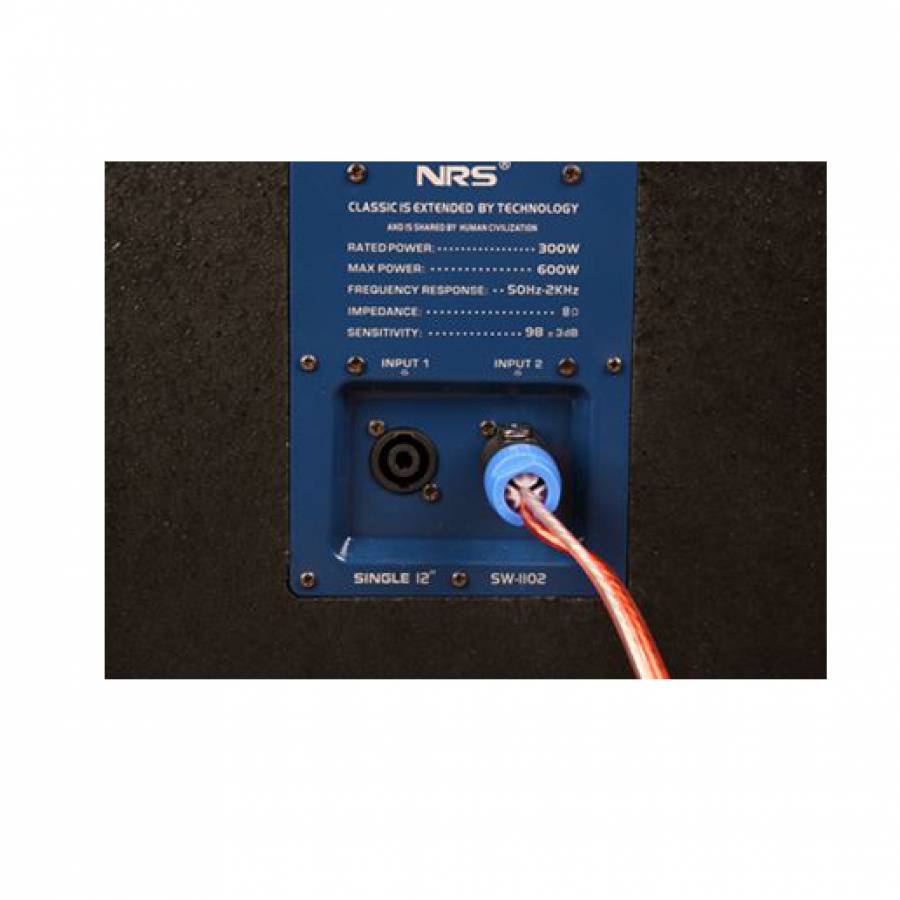 Subwoofer Profesional pasiv , Putere 600W max , Vlliodor NRS , Negru