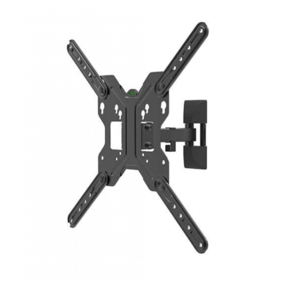 Suport De Televizor Klausstech, Dimensiuni 17-55 Inch, Greutate Suportata 30kg, Compatibilitate Vesa 400 X 400, Usor De Montat, Distanta De La Perete 65-190mm,  Negru