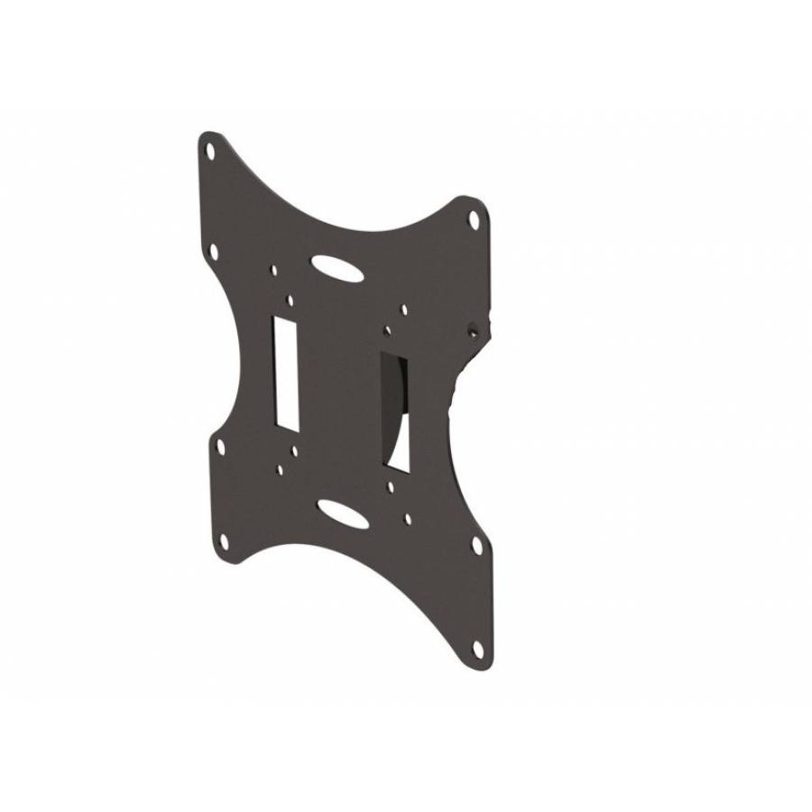 Suport De Televizor Klausstech, Suporta Diagonale Intre 23 Si 43, Sarcina Suportata Maxima 30 De Kg, Reglabil, Distanta Dintre Perete Si Tv  101~324mm, Metal, Culoare Negru