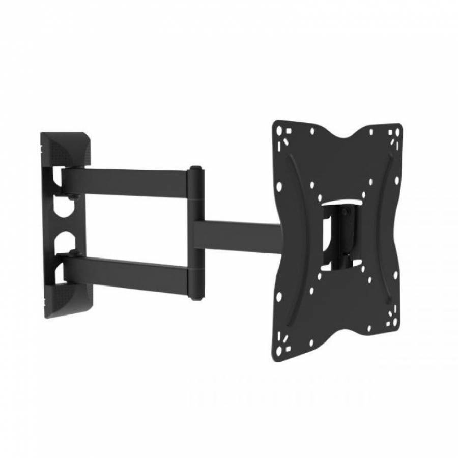 Suport De Televizor Klausstech, Televizoare Cu Diagonala Intre 13-42, Greutate Suportata 30 De Kg, Adjustabil La +5 / -14 Grade, Distanta Fata De Perete 415mm, Negru