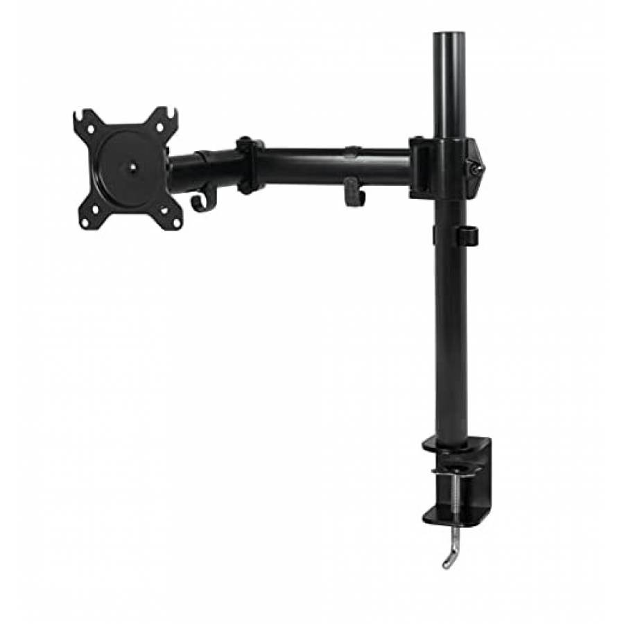 Suport Pentru Monitor ,  Reglabil Suporta Inclinare Pe Orizontala Si Verticala, 13-27 Inch , Cu Surub De Prindere Masa Sau Birou