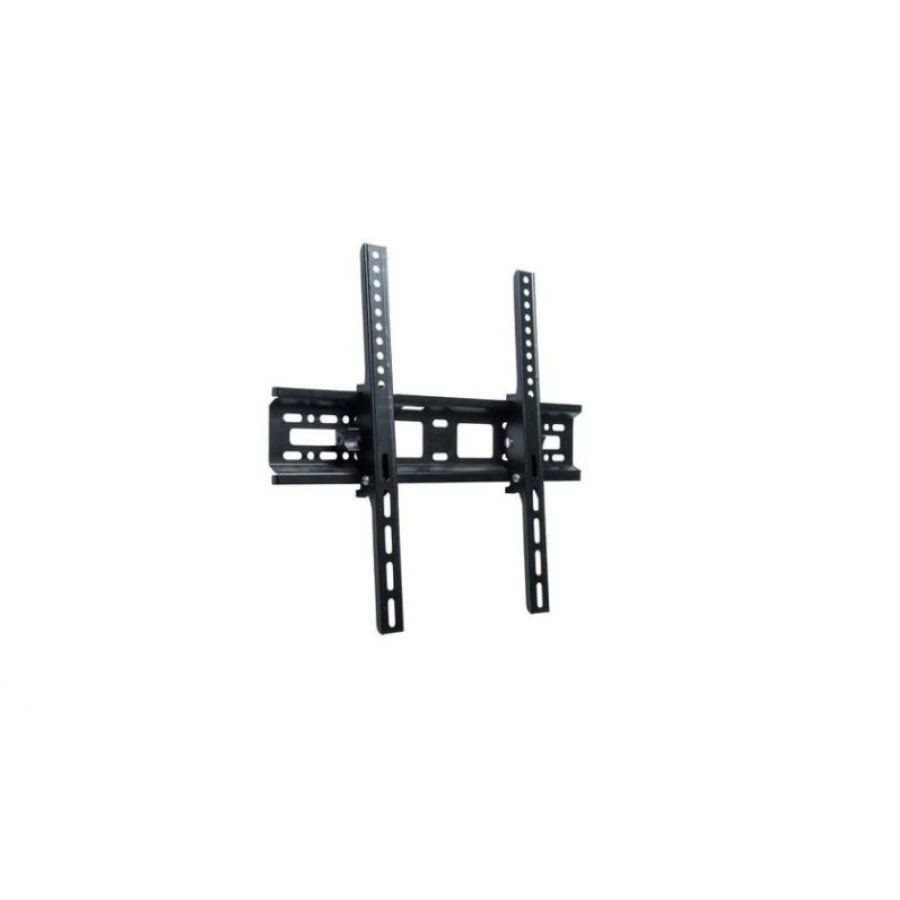 Suport Televizor Pentru Perete Klausstech, Dimensiuni Cuprinse 32 - 55 Inch, Inclinare De La Perete -5 - 15 Grade, Metal, Negru