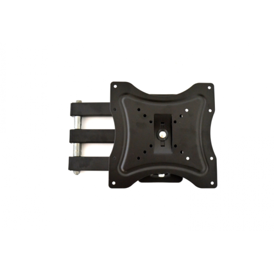 Suport Tv Klausstech Cu Design Mobil, Diagonale 14-42 Inch, Greutate Max 35 Kg, 2 Brate, Material Metalic Rezistent, Inaltime Reglabila, Negru