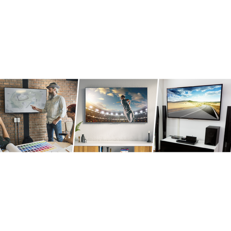 Suport Tv Lcd Rezistent Cu Greutatea Maxima Admisa De 35 Kg, Distanta Tv-perete 25 Mm, Diagonala Acceptata 37-70 Inch, Vesa 600x400 Mm