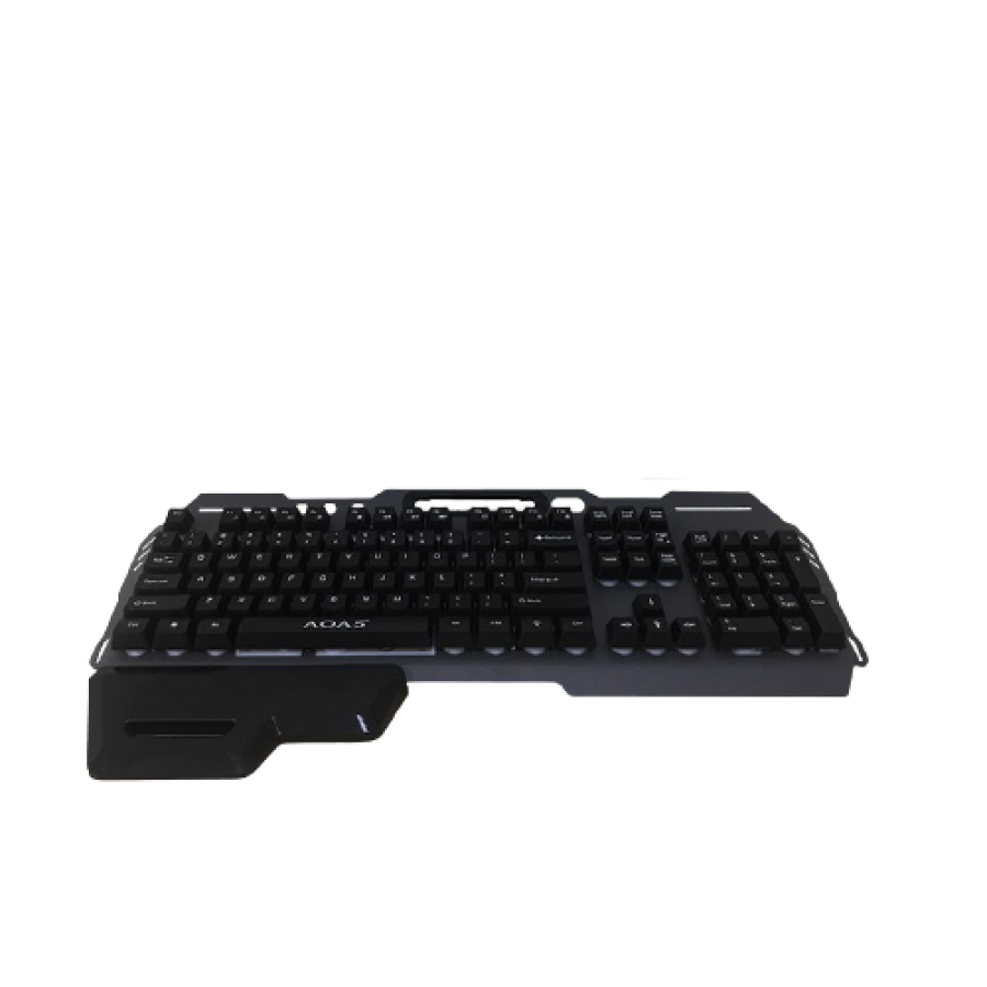 Tastatura, Cu Fir, Iluminata Rgb, Cablu 1.5m, Confortabila, Ergonomica, Usoara, Waterproof, Negru