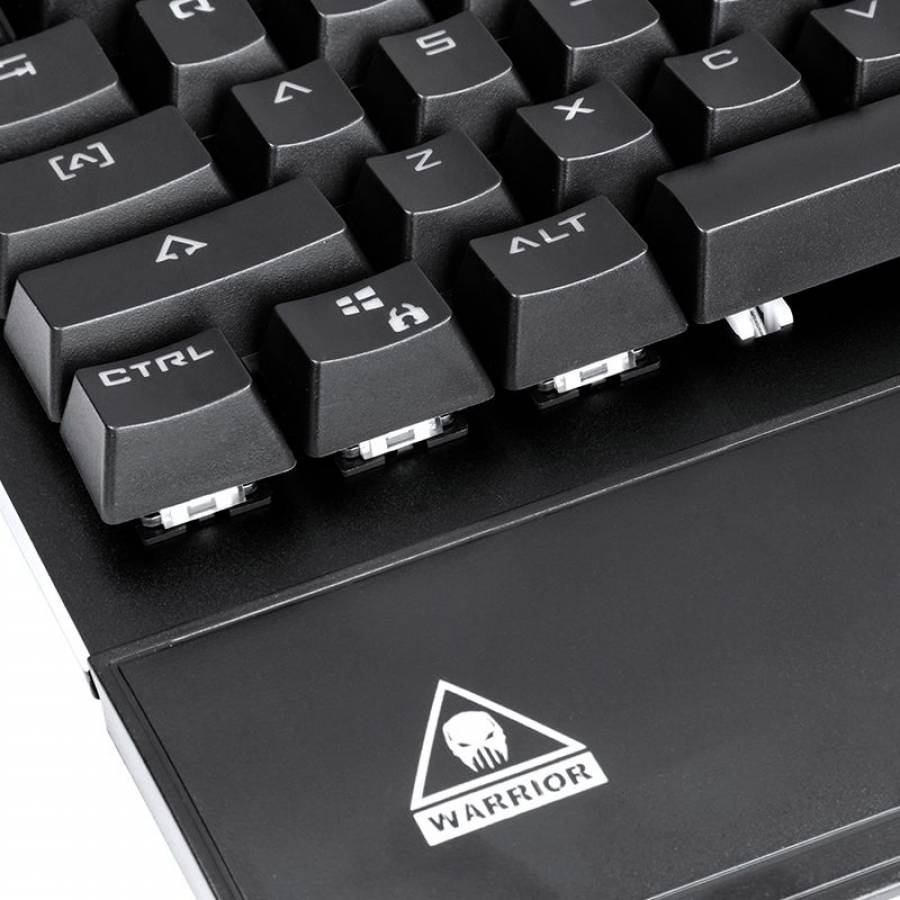 Tastatura De Gaming  , Taste Mecanice, Luminozitate Reglabila, Indicatori Led, Interfata Usb 2.0 , Cauciuc Anti-alunecare, Negru