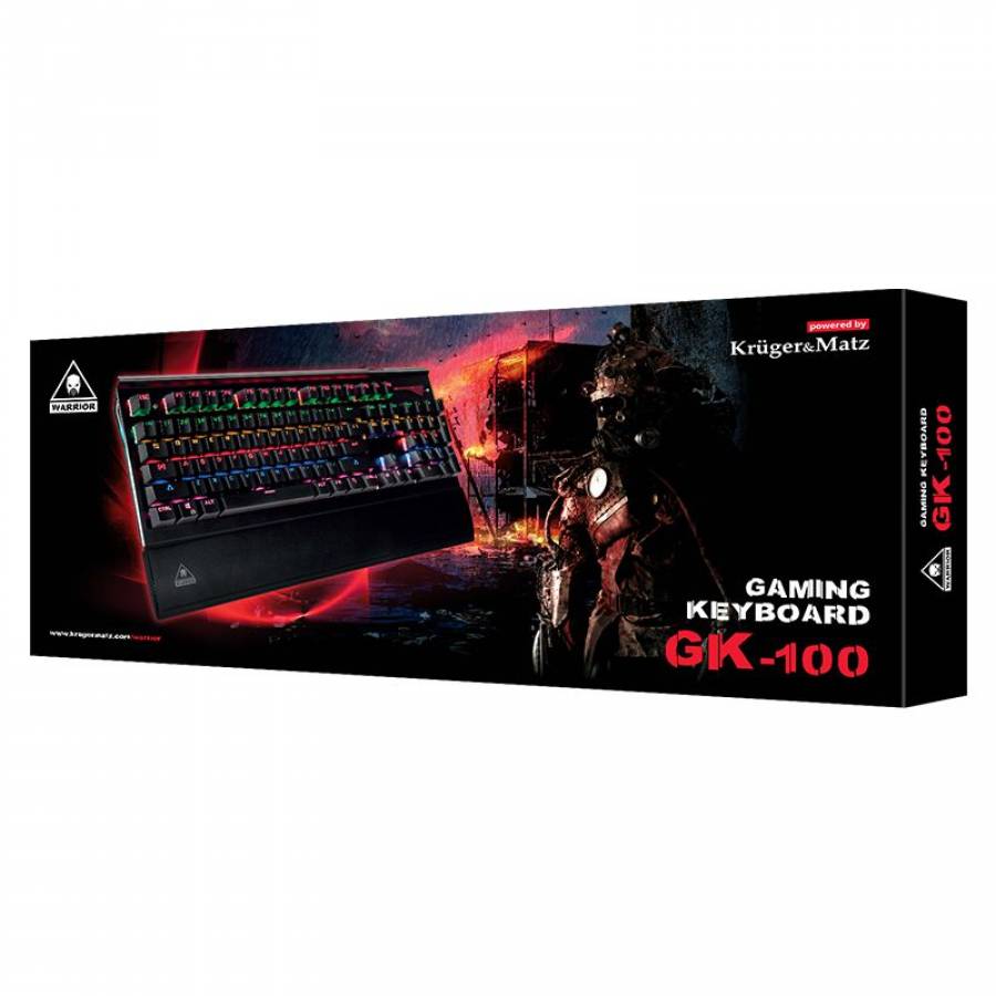 Tastatura Gaming Mecanica Kruge&matz, Iluminata Rgb