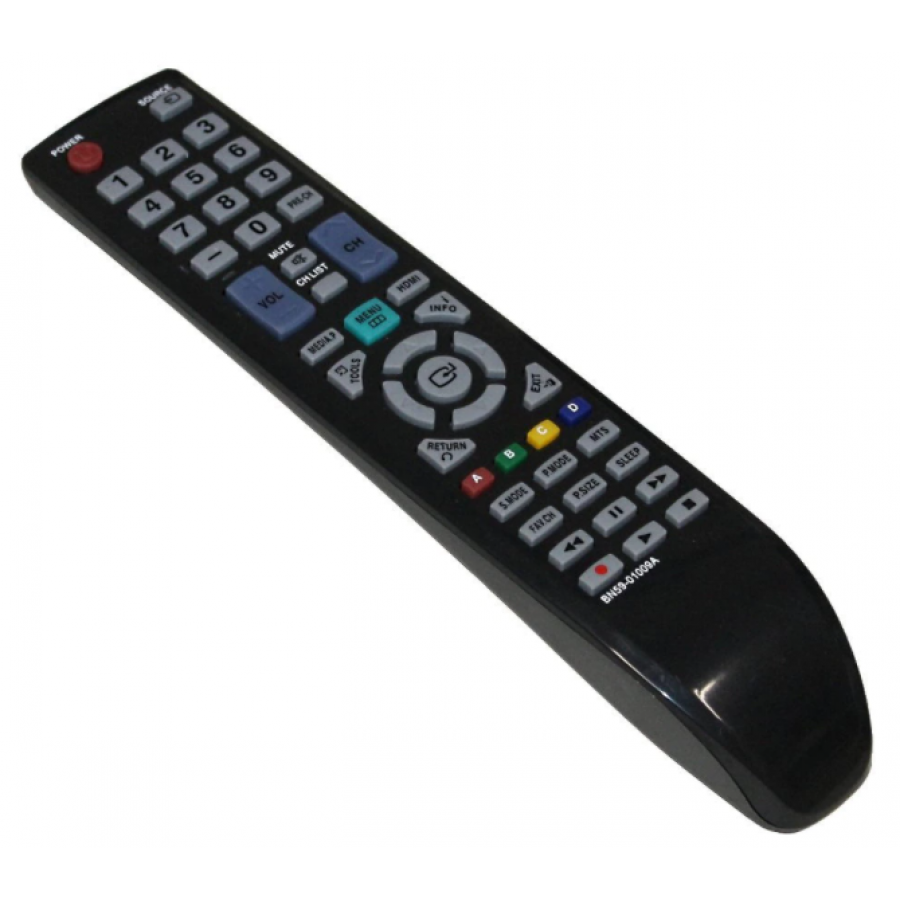 Telecomanda Klausstech Compatibila Cu Samsung, 1 Led, Functioneaza Pe Distanta De 10m, Usoara, Ergonomica, Usor De Folosit, Negru