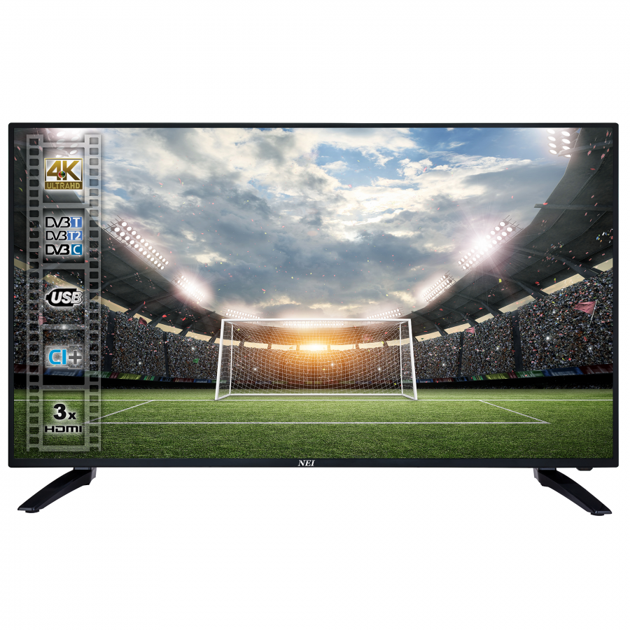 Televizor Led Nei, Imagine  4K, Diagonala 102 Cm, Ultra Hd