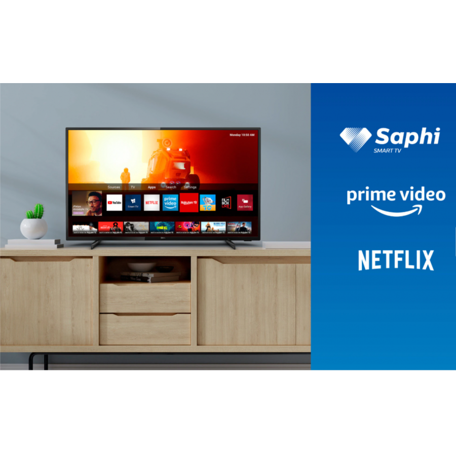 Televizor Philips Smart Tv Led 4k Uhd, Diagonala 178 Cm, Hdr 10+ Acceptat, 3840 X 2160, 16:9, Simplyshare/oglindire Ecran, Quadcore, Ecran Lat, Negru
