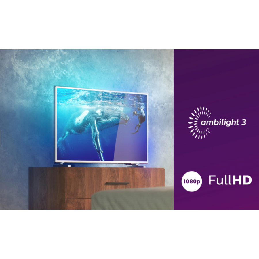 Televizor Philips Smart Tv Led Fhd Ambilight De 80 Cm (32
