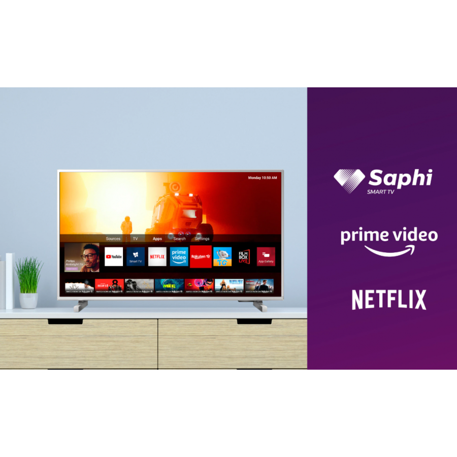 Televizor Philips Smart Tv Led Fhd Ambilight De 80 Cm (32