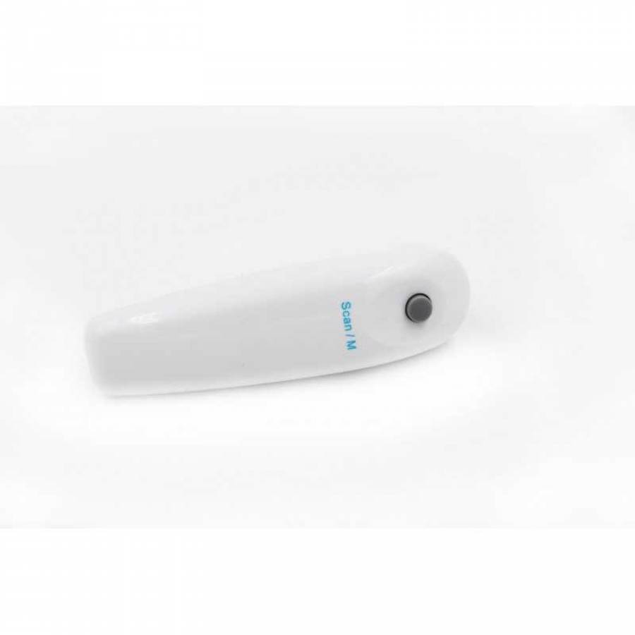 Termometru Digital Profesional KlaussTech Pentru Ureche, 10 Setari De Memorie, Functionare Cu 2 Baterii Aaa, Scala De Masurare - Â° C Or Â° F, Ecran Lcd, Culoare Alb