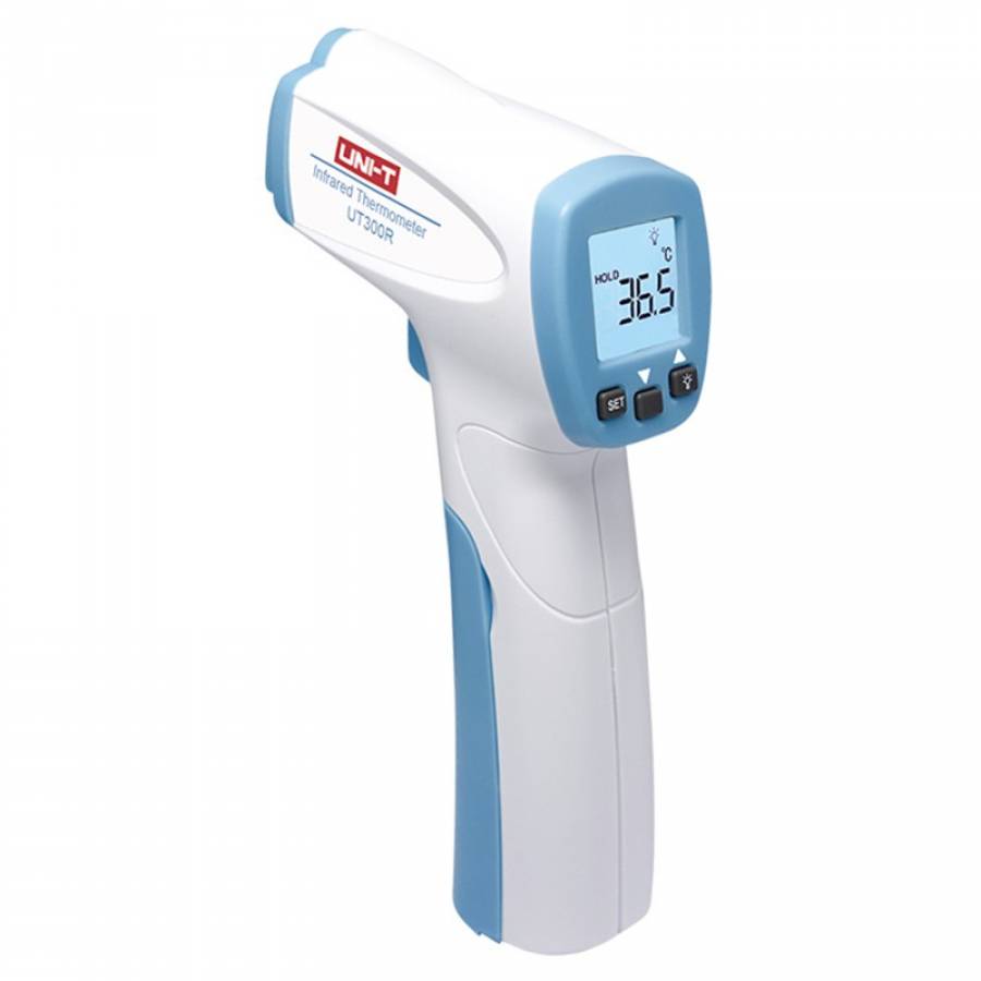 Termometru Digital Uni-t, Interval 32Â°c-42.9Â° C, Rezolutie 0.1 , Selectia Unitatii Â°c / Â°f , Iluminare Ecran Lcd , Functie De Oprire Automata, Indicator Baterie , Alb