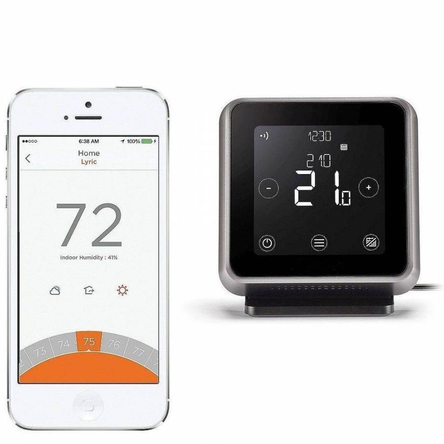 Termostat Smart Wireless cu WiFi, Reglaj Temperatura si Functie Geofencing