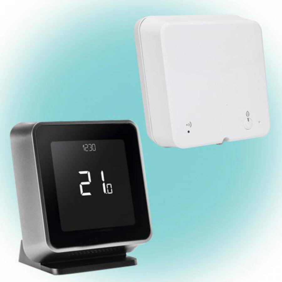 Termostat Smart Wireless cu WiFi, Reglaj Temperatura si Functie Geofencing