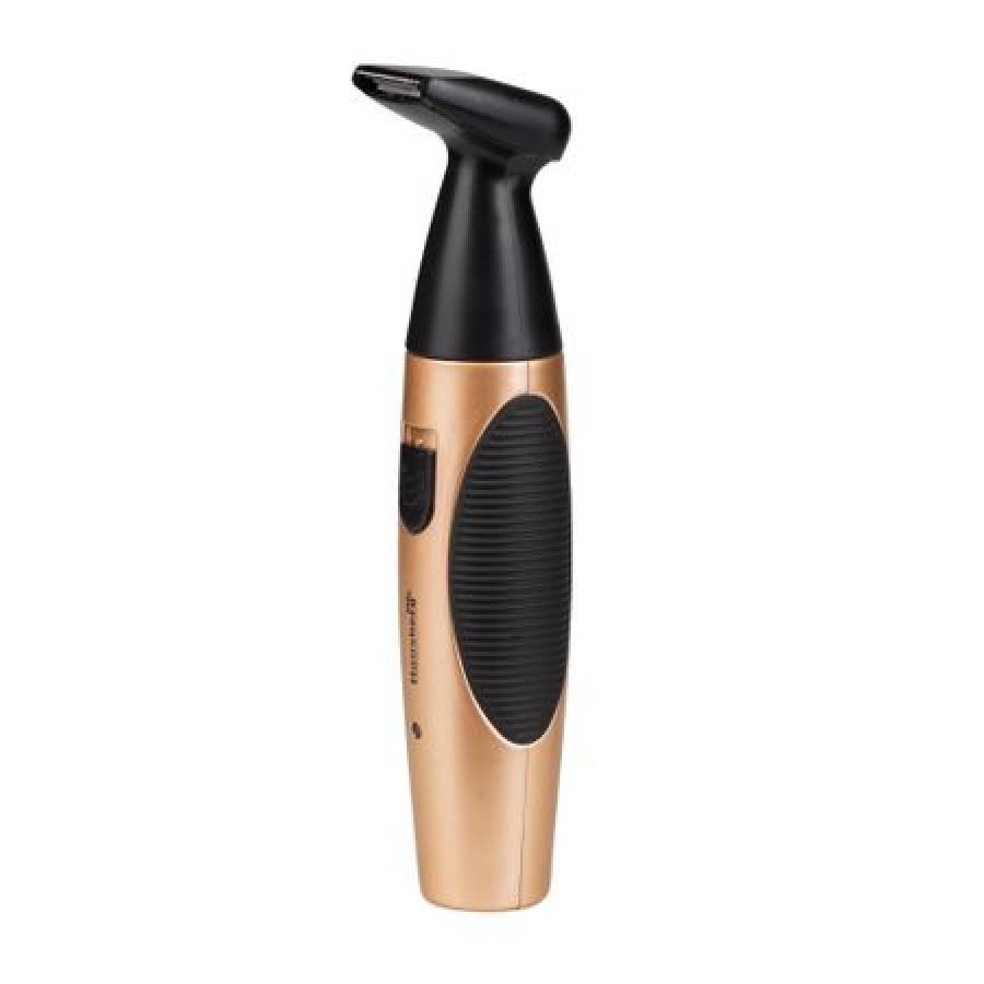 Trimmer Facial Multifunctional , Design Compact Si Elegant, Alimentare 220 V - 240 V, Maner Ergonomic,  Design Compact, Culoarenegru&auriu