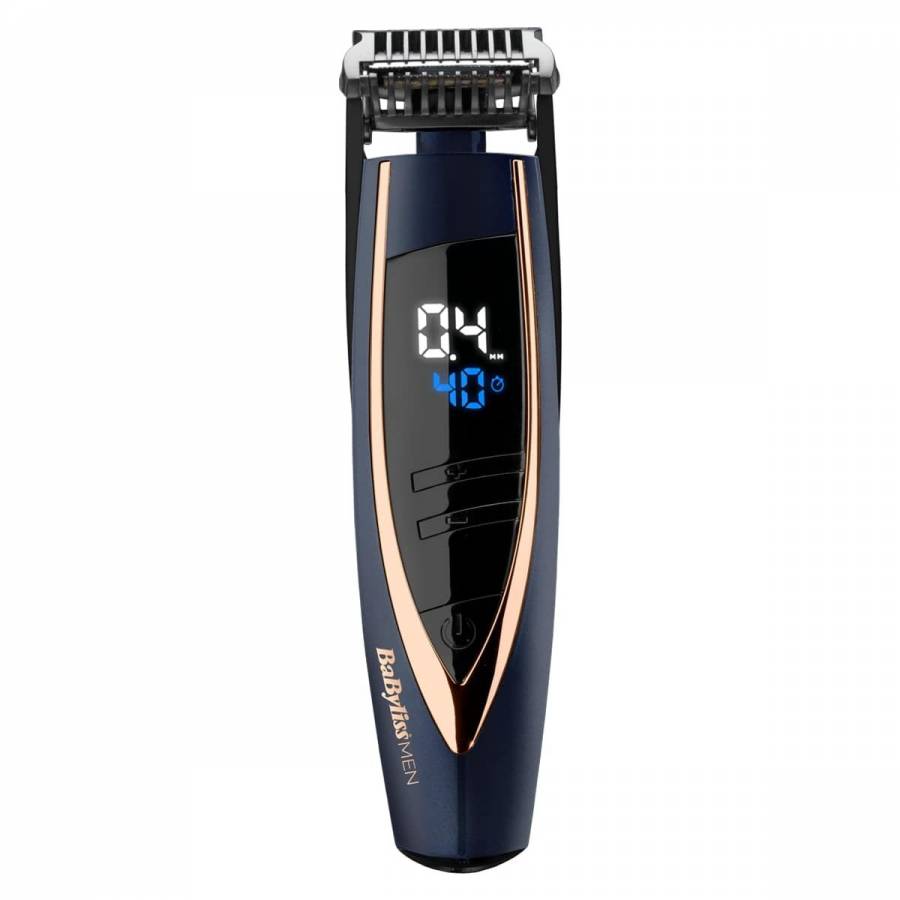 Trimmer Pentru Barba  Beard, 24 Inaltimi De Taiere, 40 De Minute De Taiere,cap Rotativ, Afisaj Led, Lame Detasabile, Negru