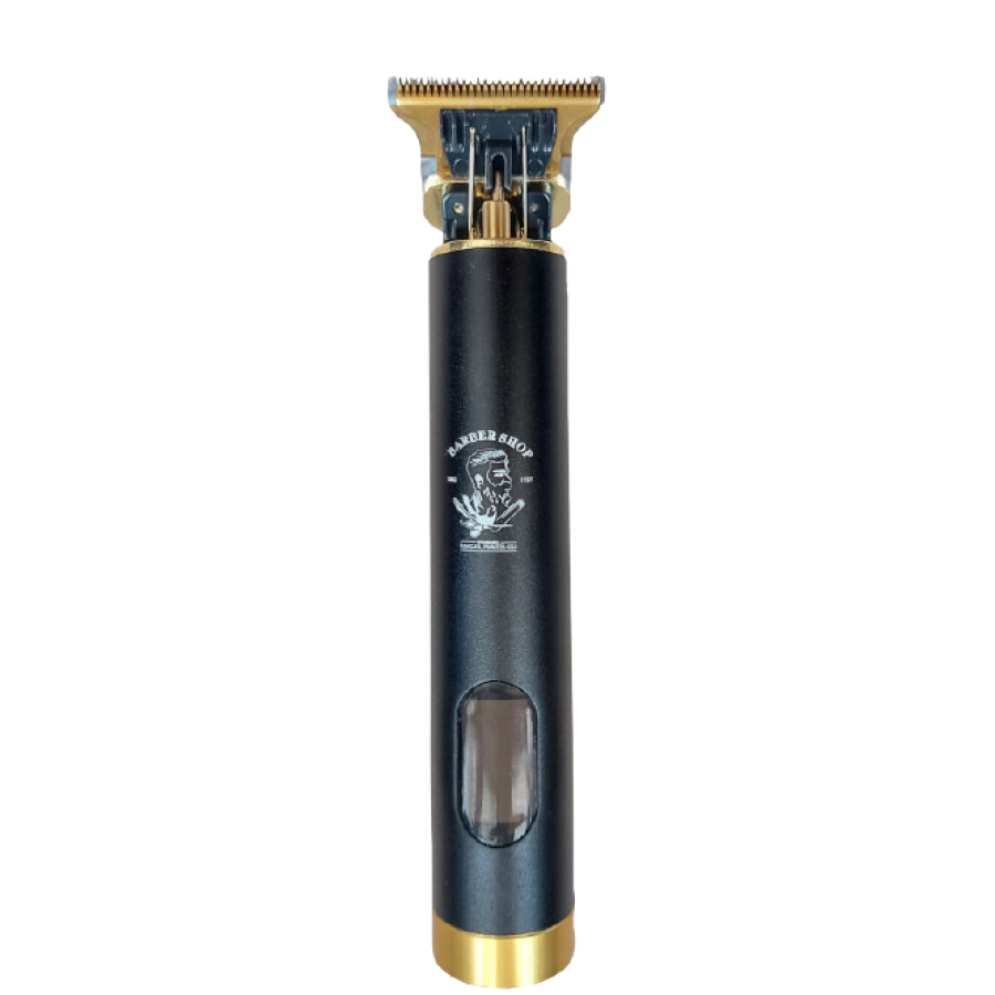 Trimmer Pentru Tuns, Afisaj Electronic, Lame Silentioase, Motor Puternic, Reincarcabil, Accesorii Incluse, Negru