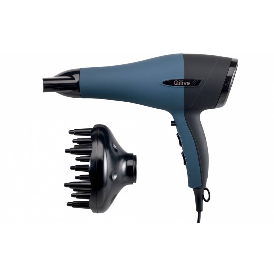 Uscator De Par  Cu Generare De Ioni Si Brushing 1800w-2200w