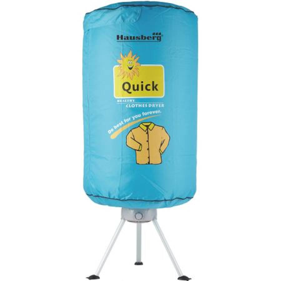 Uscator De Rufe Electric Cu Aer Cald, Putere 700 W, Capacitate Uscare 10 Kg, Uscare Rapida, Protectie Supraincalzire, Usor De Folosit, Design Ergonomic, Albastru