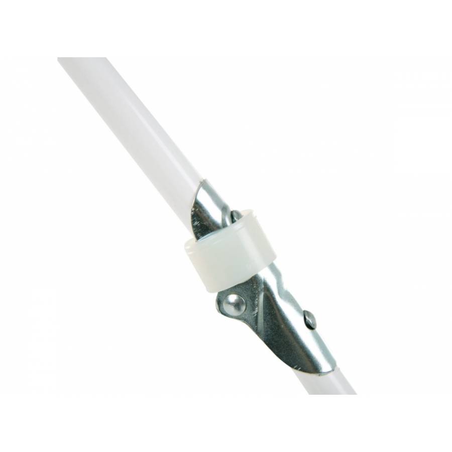 Uscator De Rufe Extensibil Dublu Klausstech, Vopsit Electrostatic, Greutate Suportata 20 Kg, Suport Pentru Carlige, Picioare Antialunecare, Inaltime 123 Cm, Dimensiuni 60 X 130 Cm, Design Modern, Argintiu