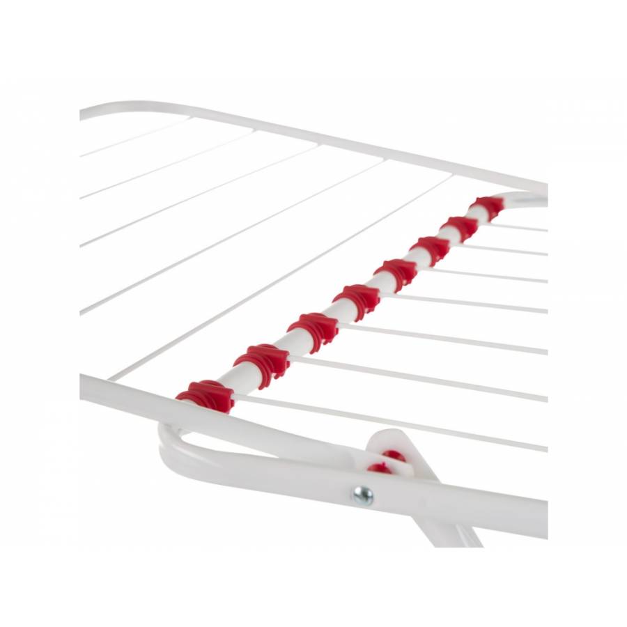 Uscator De Rufe Extensibil Klausstech, Vopsit Electrostatic, Greutate Suportata 18 Kg, Picioare Antialunecare, Inaltime 88 Cm, Dimensiuni 55 X 125 Cm, Design Ergonomic, Argintiu