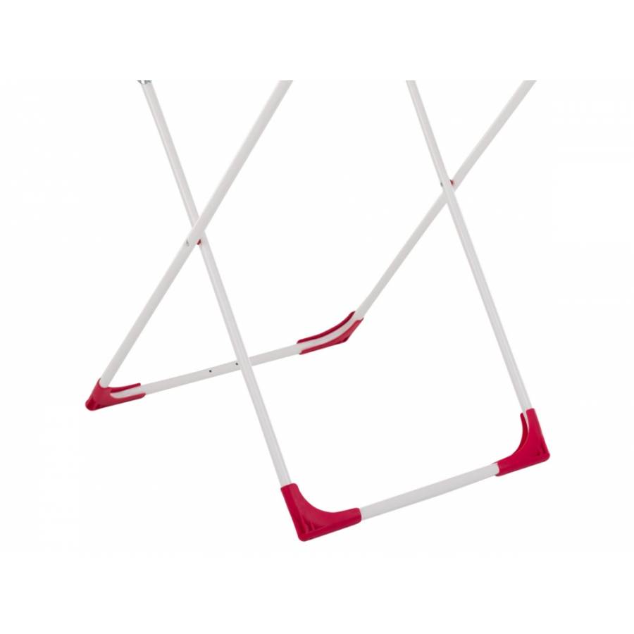 Uscator De Rufe Extensibil Klausstech, Vopsit Electrostatic, Greutate Suportata 18 Kg, Picioare Antialunecare, Inaltime 88 Cm, Dimensiuni 55 X 125 Cm, Design Ergonomic, Argintiu