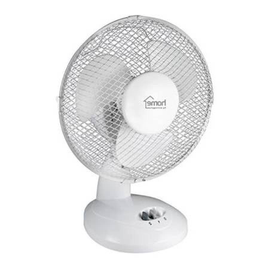 Ventilator De Masa Profesional, 21 W, Functie Oscilare, 2 Trepte De Viteza, Design Ergonomic, Alb