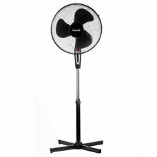 Ventilator Electric Cu 3 Viteze, 55 W, 16 Inch, Functie Oscilatie Automata, Inaltime Reglabila, 220 - 240 V, Culoare Negru