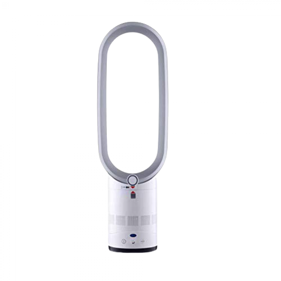 Ventilator Fara Elice, Sigur, Usor De Curatat, 16 Inch, Control La Buton, Usor De Folosit, Ergonomic, Alb