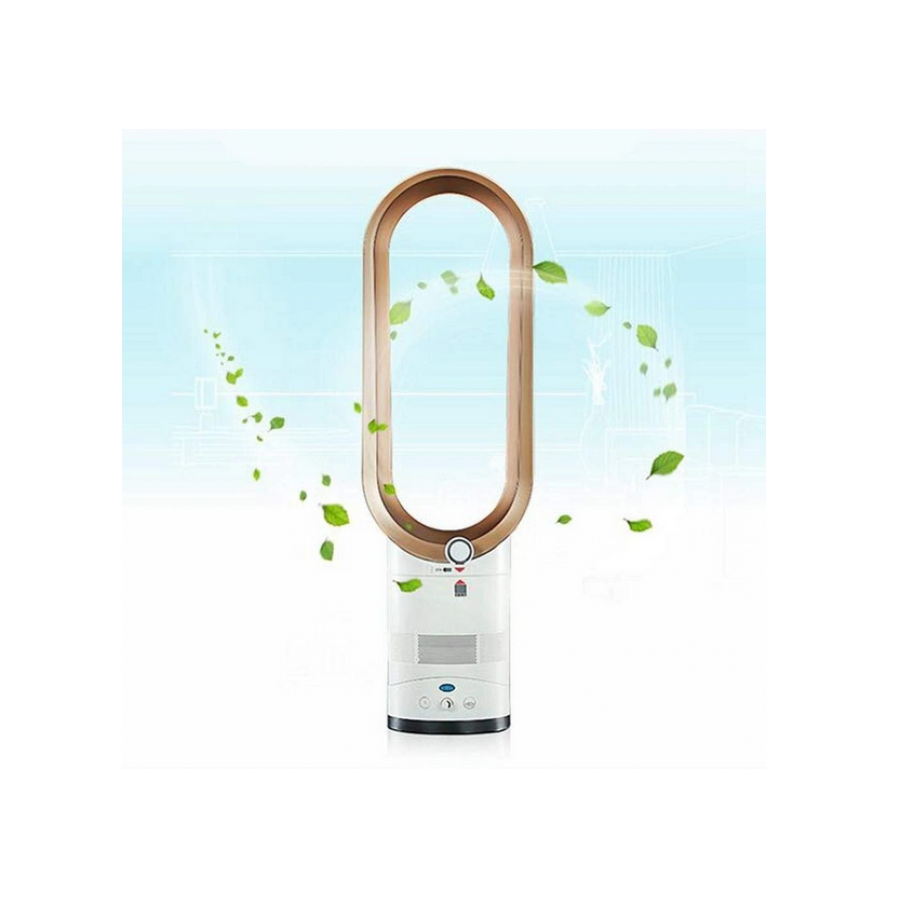 Ventilator Klausstech Fara Elice 35 Cm (14inch), Oscilare Automata, Functie Timer, Rotire 90 Grade, Buton Pornit/oprit, Telecomanda, Alb